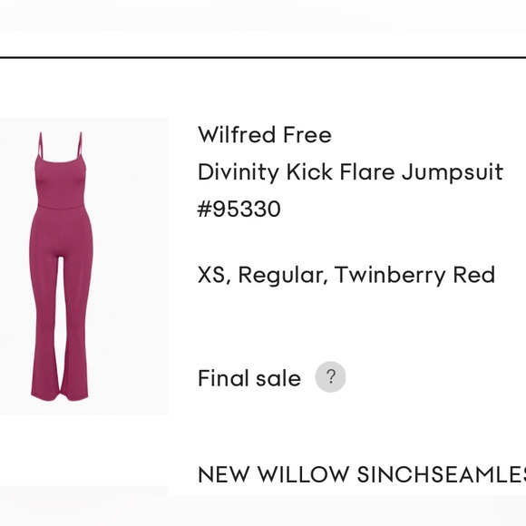 Wilfred Divinity Jumpsuit - Picture 2 of 5